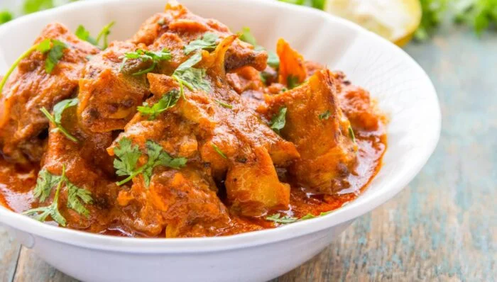 Receta de pollo al curry en freidora de aire