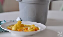 Sopa de coliflor y calabaza