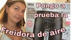 unboxing  y prueba de la freidora de aire JOCCA   #unboxing #freidoraaire #airfryer