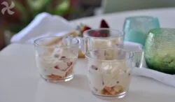 Vasitos de fresas y mascarpone