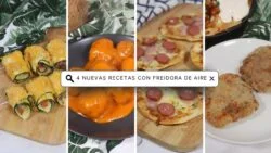 🔶 4 recetas nuevas con freidora de aire muy fáciles | Recetas con airfryer