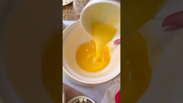 AIR FRYER COOKIE DOUGH POTS #shorts #youtubeshorts #recipe #ytshorts #cookies