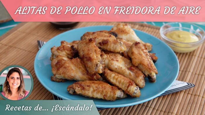 ALITAS DE POLLO en FREIDORA DE AIRE, ¡irresistibles!