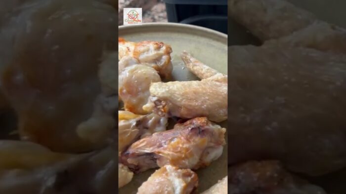 ALITAS DE POLLO en FREIDORA DE AIRE, ¡¡más sencillo imposible!! #airfryer #recetasfaciles #recetas