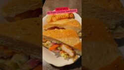 Air Fryer Chicken Sandwich recipe #shorts
