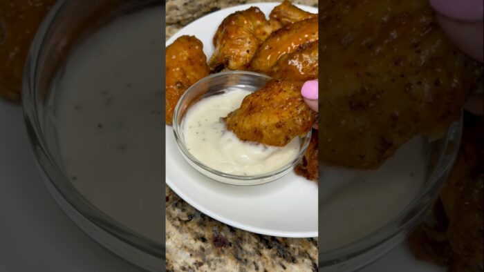 Alitas Buffalo_Alitas en Freidora de Aire – Receta fácil y sencilla #parati #comida #recetasfaciles