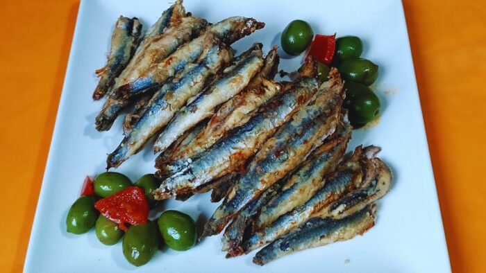 BOQUERONES EN FREIDORA DE AIRE.