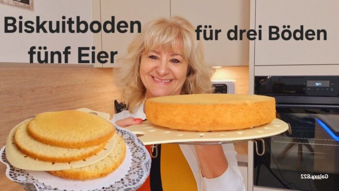 Biskuitboden mit 5 Eier für drei Böden  Thermomix® TM5/TM6