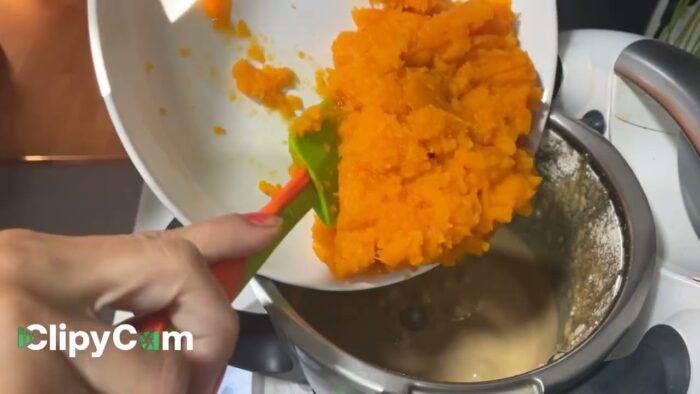 Bizcocho de calabaza y chocolate en freidora de aire muy jugoso ☺️☺️☺️☺️