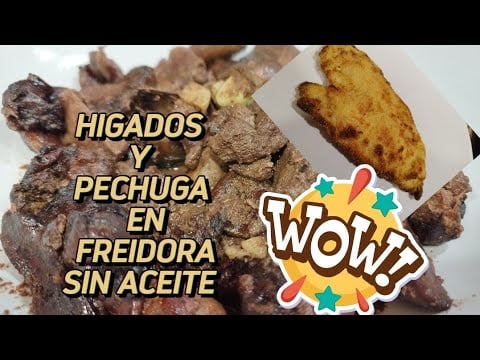 CENA RÁPIDA EN FREIDORA DE AIRE
