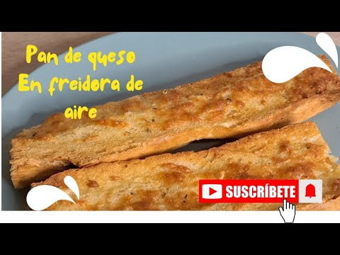 COMO HACER PAN DE QUESO(receta rapidísima en freidora de aire)#recetas #cecotec