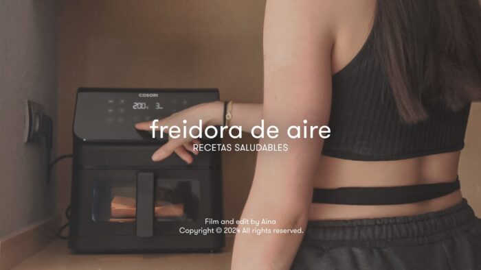 COSORI 6,2l AIR FRYER 🍳 24h cocinando recetas sanas en una freidora de aire | qué como en un día