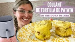 COULANT de TORTILLA de PATATAS en FREIDORA de AIRE
