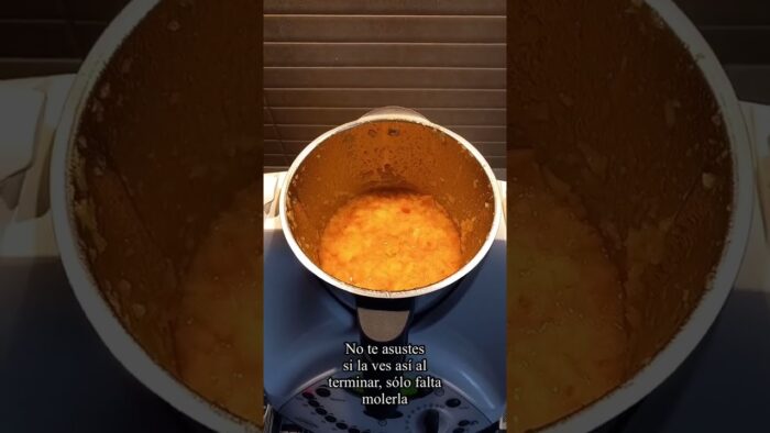 CREMA DE CALABAZA EN THERMOMIX TM31