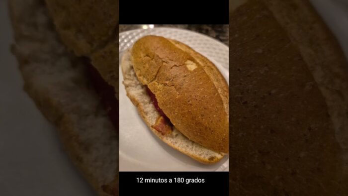 Cena Choripan en Freidora de Aire receta a mi estilo con ingredientes que tenia en la despensa yomi