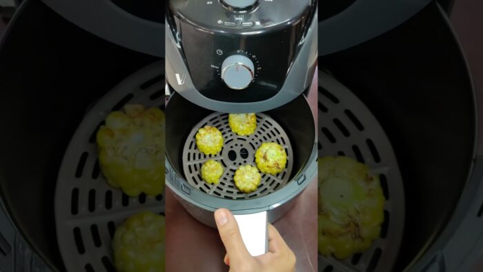 😍Cómo Aser elotes en la freidora Aire #receta#freidora#2024