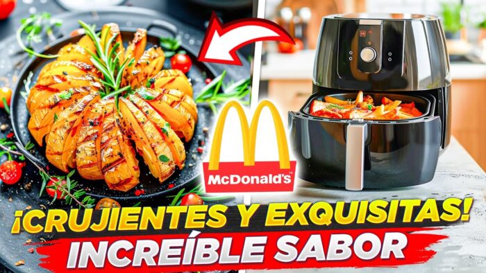 Cómo Hacer PATATAS DELUXE En Freidora De Aire | Receta McDonald´s 🍟✨