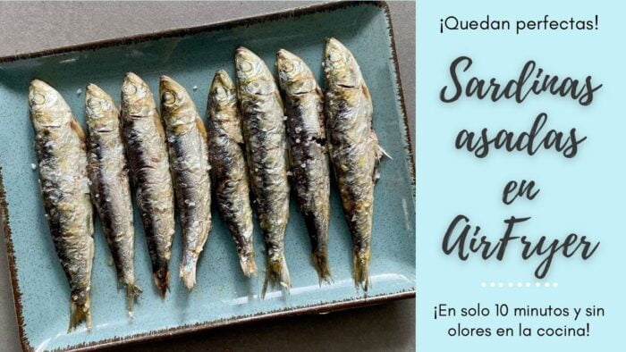 Cómo Hacer SARDINAS EN FREIDORA DE AIRE🐟 Fácil, Rápido y SIN OLORES 💯