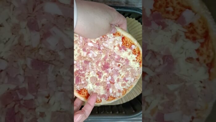 🍕 Cómo cocinar PIZZA congelada en FREIDORA DE AIRE (Airfryer)