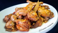 Conejo AL AJILLO 🧄 en freidora de aire (Airfryer)
