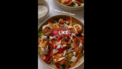 Crispy Fried Cauliflower & Healthy Salad | Air Fryer Recipe | Sohail Parmar Shorts #viral