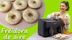✅ DONUTS de Limón🍋❤️🍩SALUDABLES en #freidoradeaire #cosori / Repostería sana y saludable