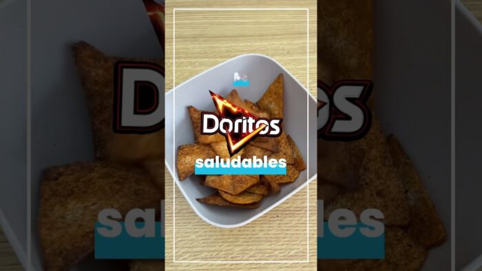 DORITOS SALUDABLES EN FREIDORA DE AIRE (Ig:@lasrecetasdeaida) #airfryerrecipes #comersano #fit