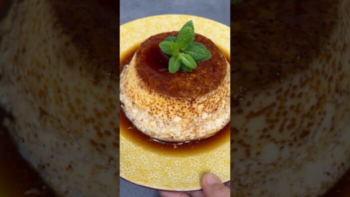 FLAN DE HUEVO en la FREIDORA DE AIRE con CARAMELO LÍQUIDO CASERO, ¡¡delicioso y sencillo!! #airfryer