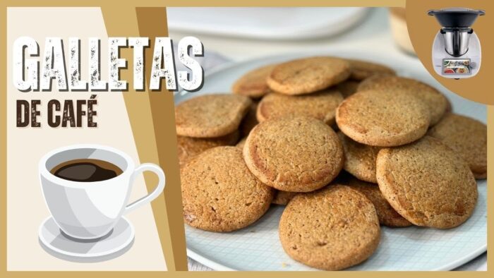 GALLETAS de MANTEQUILLA🧈​ y CAFÉ☕​ con THERMOMIX✅​ | Receta SUPER SENCILLA y RÁPIDA