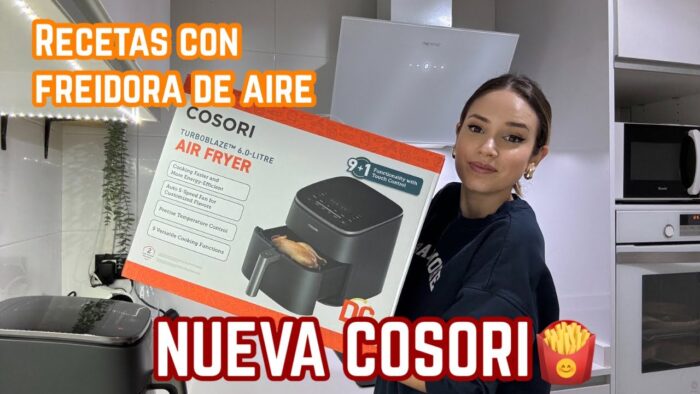 Mi NUEVA FREIDORA de AIRE COSORI TURBOBLAZE + RECETAS DELICIOSAS y RÁPIDAS CON FREIDORA de AIRE🍟