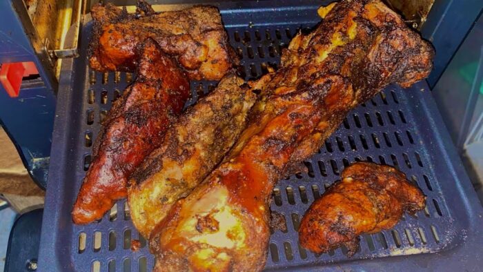 Muslo De Cerdo Horneado Al AIR FRYER / Prueba Esta Rica Receta Y Saludable