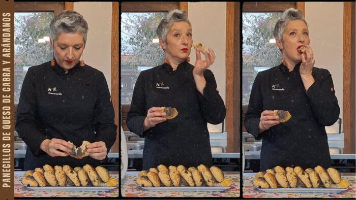 🐐🥯PANECILLOS DE QUESO DE CABRA Y ARÁNDANOS 🥯🐐 con Thermomix® #TM6 #TM5 #TM31 🔝