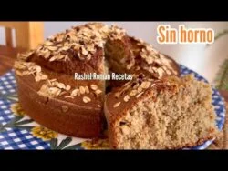 PASTEL DE AVENA Y PLÁTANO EN LICUADORA MÁS FÁCIL IMPOSIBLE ⁉️