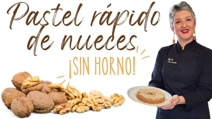 🐿PASTEL RÁPIDO DE NUECES 🐿❌ SIN HORNO ❌ con Thermomix® #TM6 #TM5 #TM31 🔝