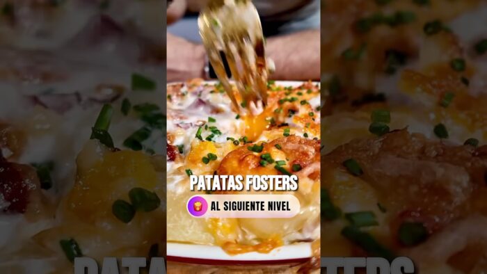 PATATAS DEL FOSTER’S MEJORADAS con @recetasparavagoz #receta #recetas #airfryer