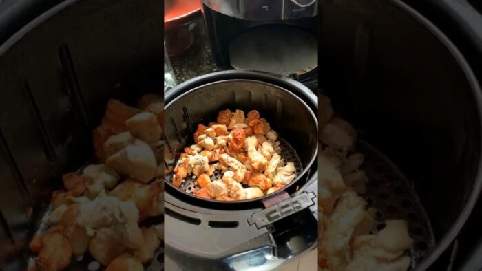 POLLO ASADO CON LIMON EN LA OLLA FREIDORA DE AIRE#shorts #pollo #polloasado