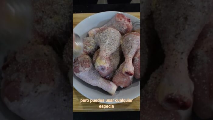 POLLO JUGOSO EN FREIDORA DE AIRE 🍗