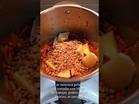 RECETA DE LENTEJAS EN THERMOMIX TM31