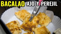 👩‍🍳 Receta Bacalao con ajo y Perejil en Airfryer Freidora de Aire