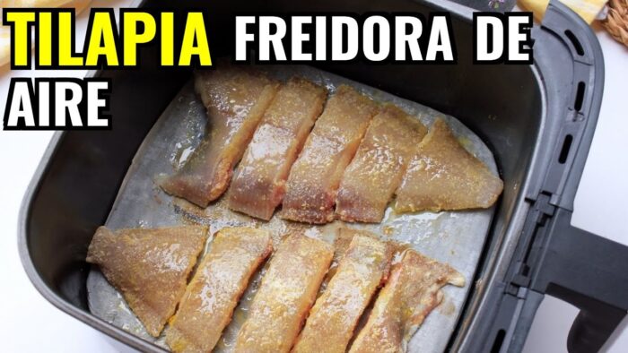 👩‍🍳 Receta Filete de Tilapia en Airfryer Freidora de Aire | Como Hacer Tilapia Freidora de Aire