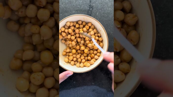 Receta de Garbanzos Crocante en Freidora de Aire Mouvair Gourmet 🤞🥰