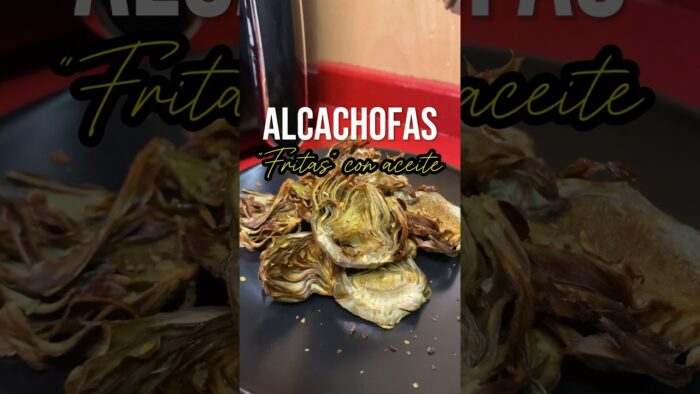 Receta de alcachofas fritas en 10 minutos! #airfryer #recetarapida #freidoradeaire #recetasfaciles
