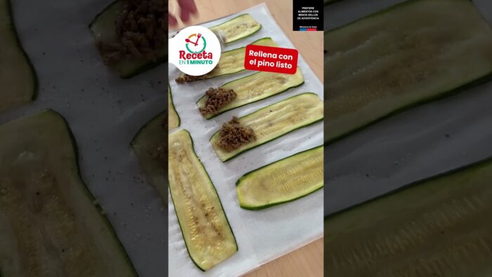 Receta de rollitos de zapallo italiano en freidora de aire