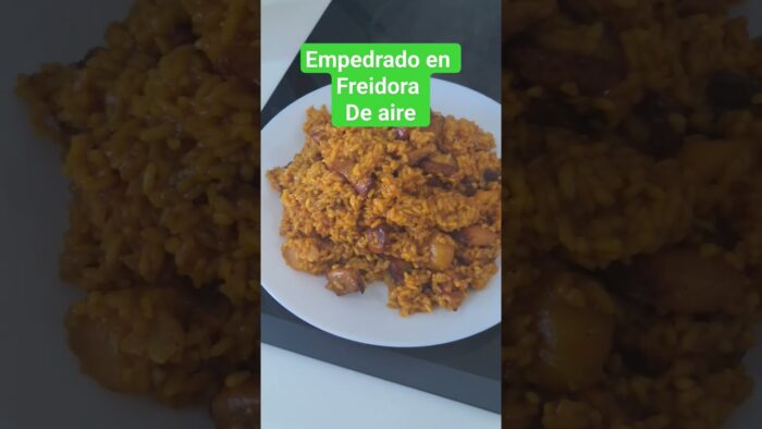 Receta en freidora de aire Entra en mi canal para ver la receta completa .