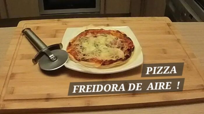 Receta fácil. Pizza Freidora de aire.