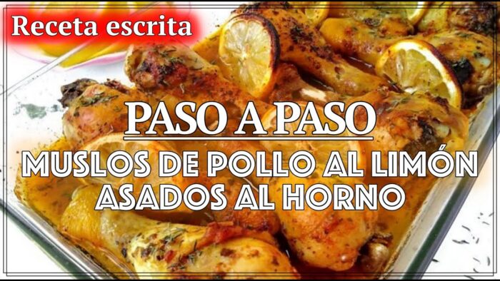 Receta fácil de Pollo al Limón: ¡Sabor Exquisito en cada Bocado! que debes probar