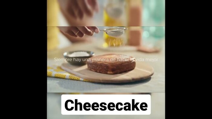 Receta freidora de aire CHEESCAKE de Ricota y Limón #Shorts