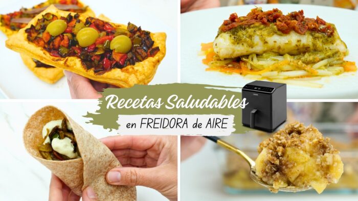 🌟 Recetas FÁCILES y SALUDABLES en Freidora de Aire 🥑