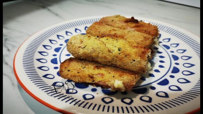 Rollitos de San Jacobo FREIDORA DE AIRE