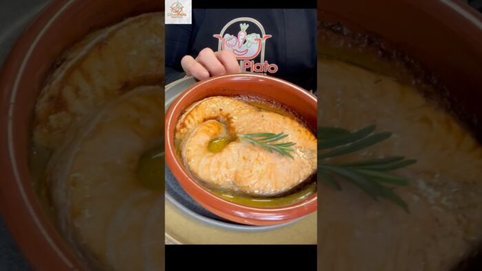SALMÓN CON CÍTRICOS en la FREIDORA DE AIRE 🍊 🍋 ¡¡muy jugoso y sencillo de preparar!! #airfryer